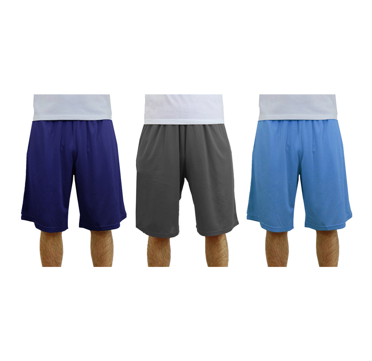 ウェア LUZeSOMBRALTT GELANOTS VENTI MESH SHORTS Men's Moisture Wicking Active Mesh Shorts (3-Pack) - DailySteals